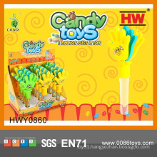 Funny Plastic Clapper Soft Candy With Toys (12pcs /Display box)